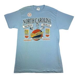 VTG Deadstock‎ 90s 1993 UNC Tarheels Final Four New Orleans T Shirt NCAA XL